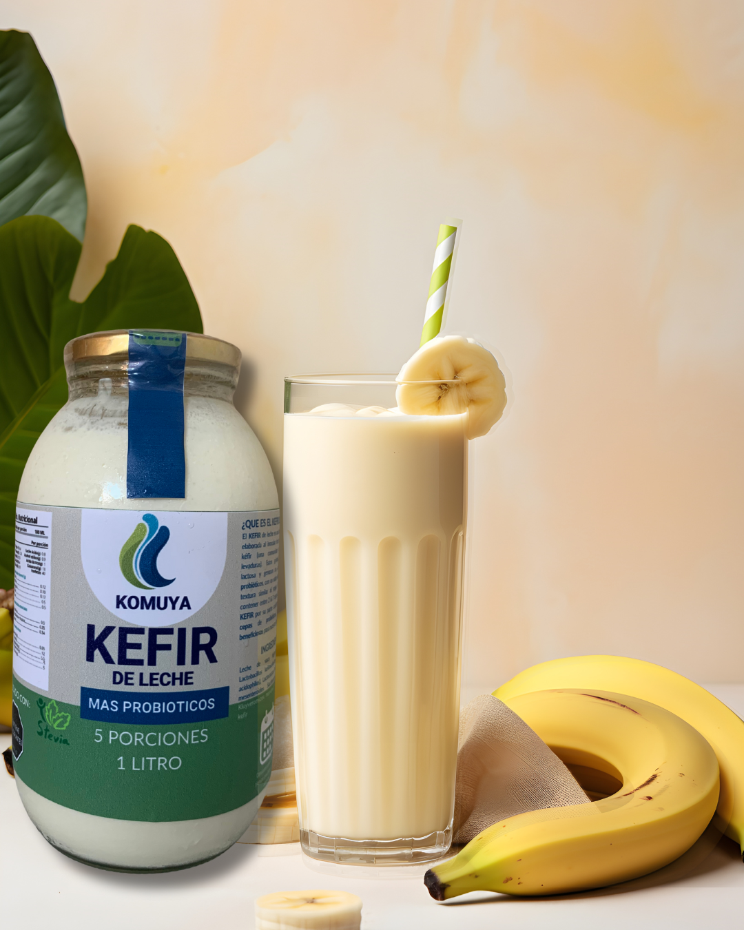 Smoothie de Kéfir y Banano